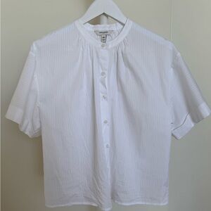 Banana Republic oversize white shirt size XXS